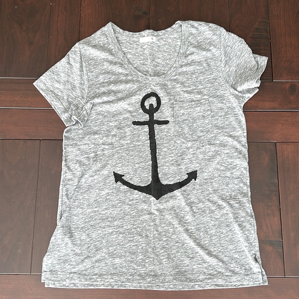 NWOT Sundry Anchor T Shirt